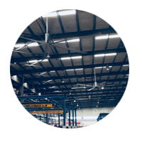 Lfans-ventiladores industriales-HVLS-talleres